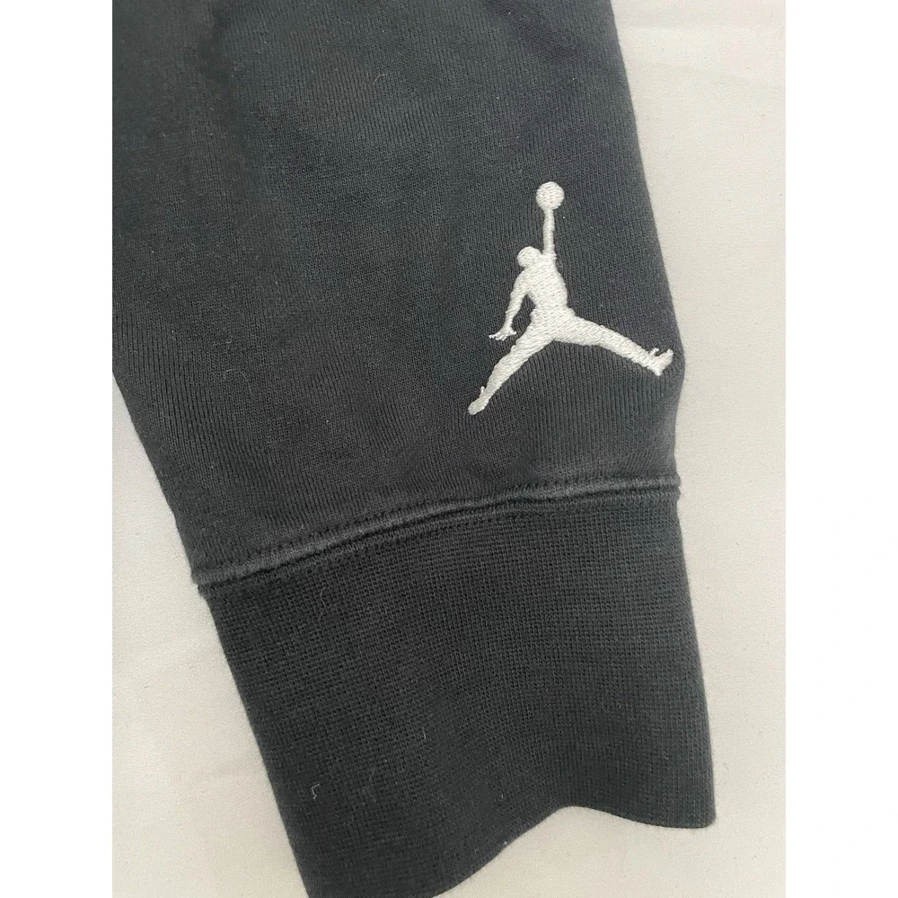 Nike Air Jordan Sport DNA Black Fleece Pullover Hoodie Men's Size XL DV7724-010